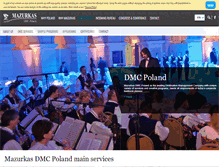 Tablet Screenshot of mazurkas-dmc-poland.pl